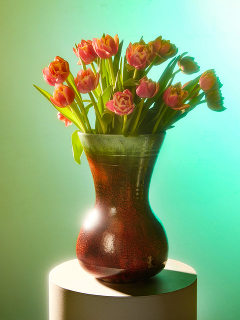 Antique and Vintage - 1950s Accolay Ceramic Vase -  - ABASK
