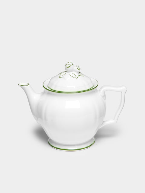 Raynaud - Touraine Hand-Painted Porcelain Teapot -  - ABASK - 