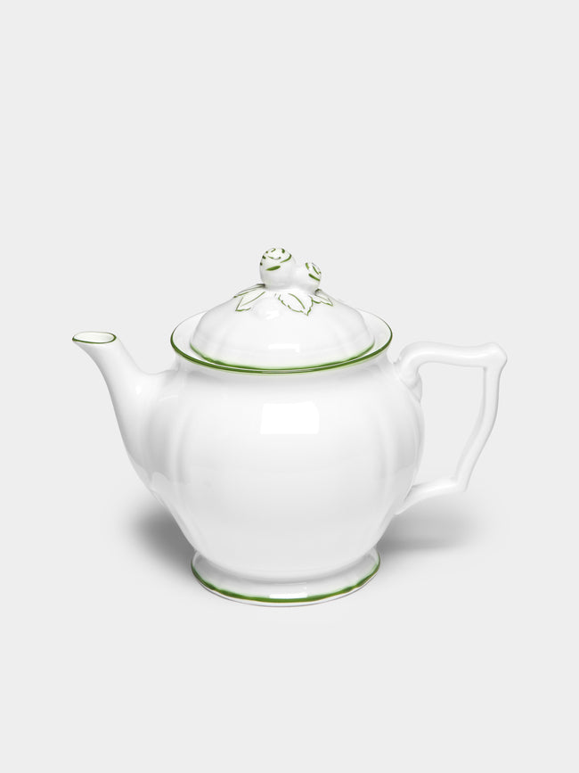 Raynaud - Touraine Hand-Painted Porcelain Teapot -  - ABASK - 