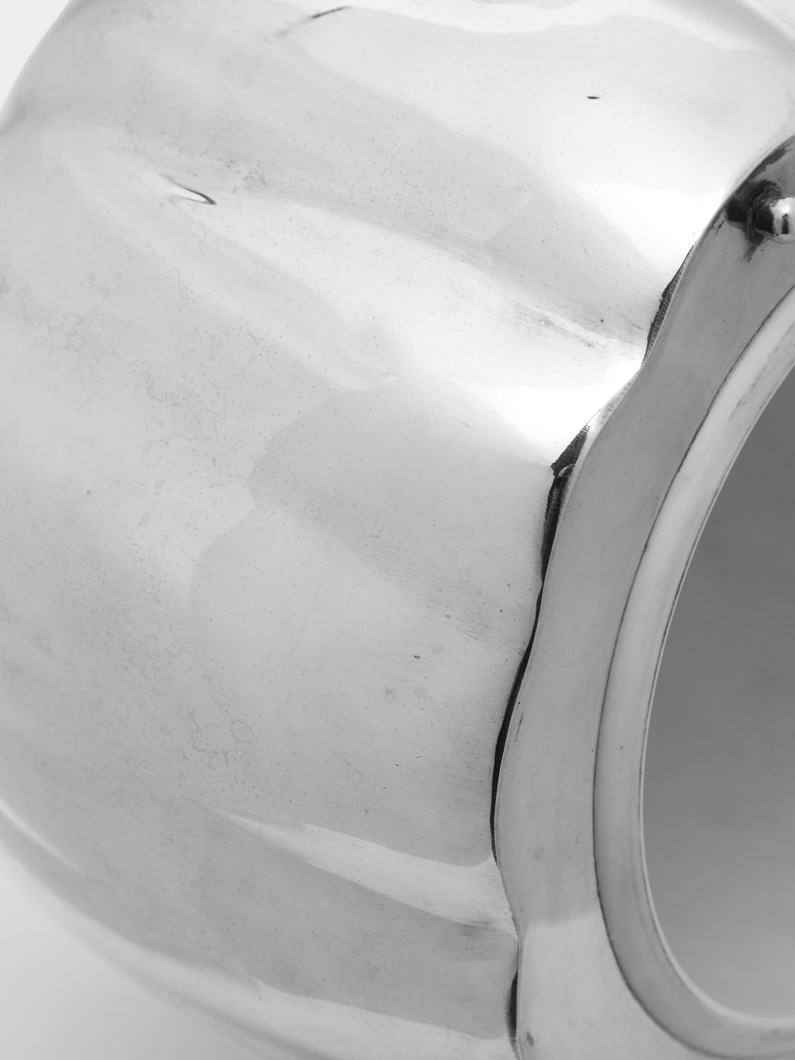 Antique and Vintage - 1960s Teghini Pumpkin Silver-Plated Ice Bucket -  - ABASK