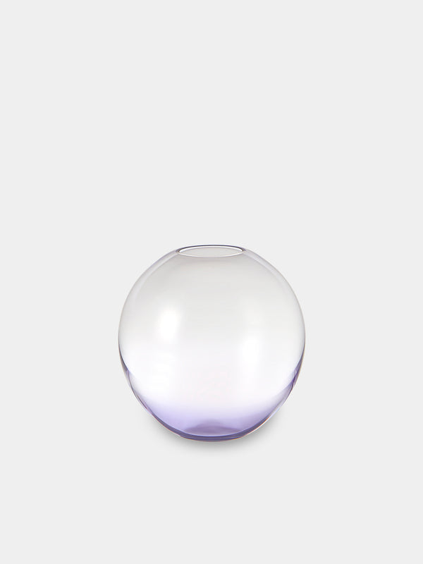 Lobmeyr - BV60 Flower Crystal Bud Vase (4in/10cm) - Purple - ABASK - 