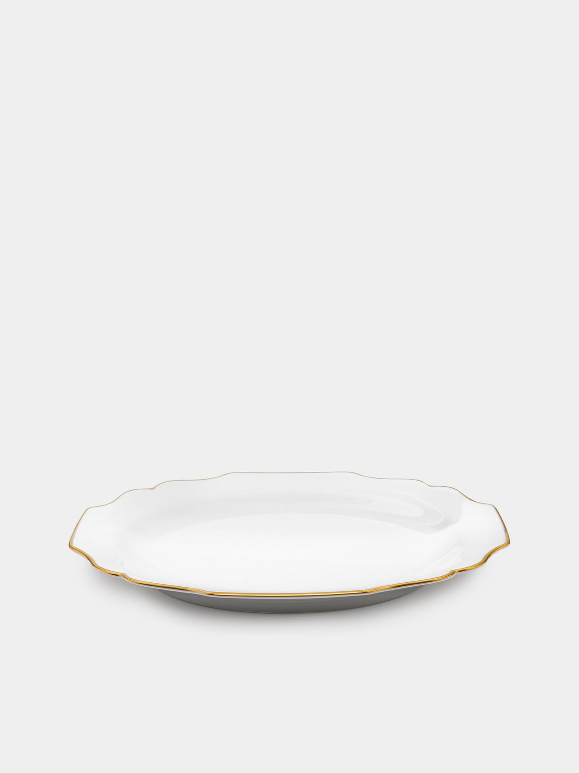 Augarten - Hand-Glazed Ceramic Salad/Dessert Plates (Set of 6) - White - ABASK