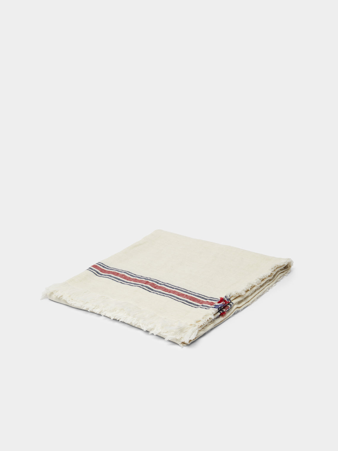 The House of Lyria - Generosita Large Handwoven Linen Towel -  - ABASK