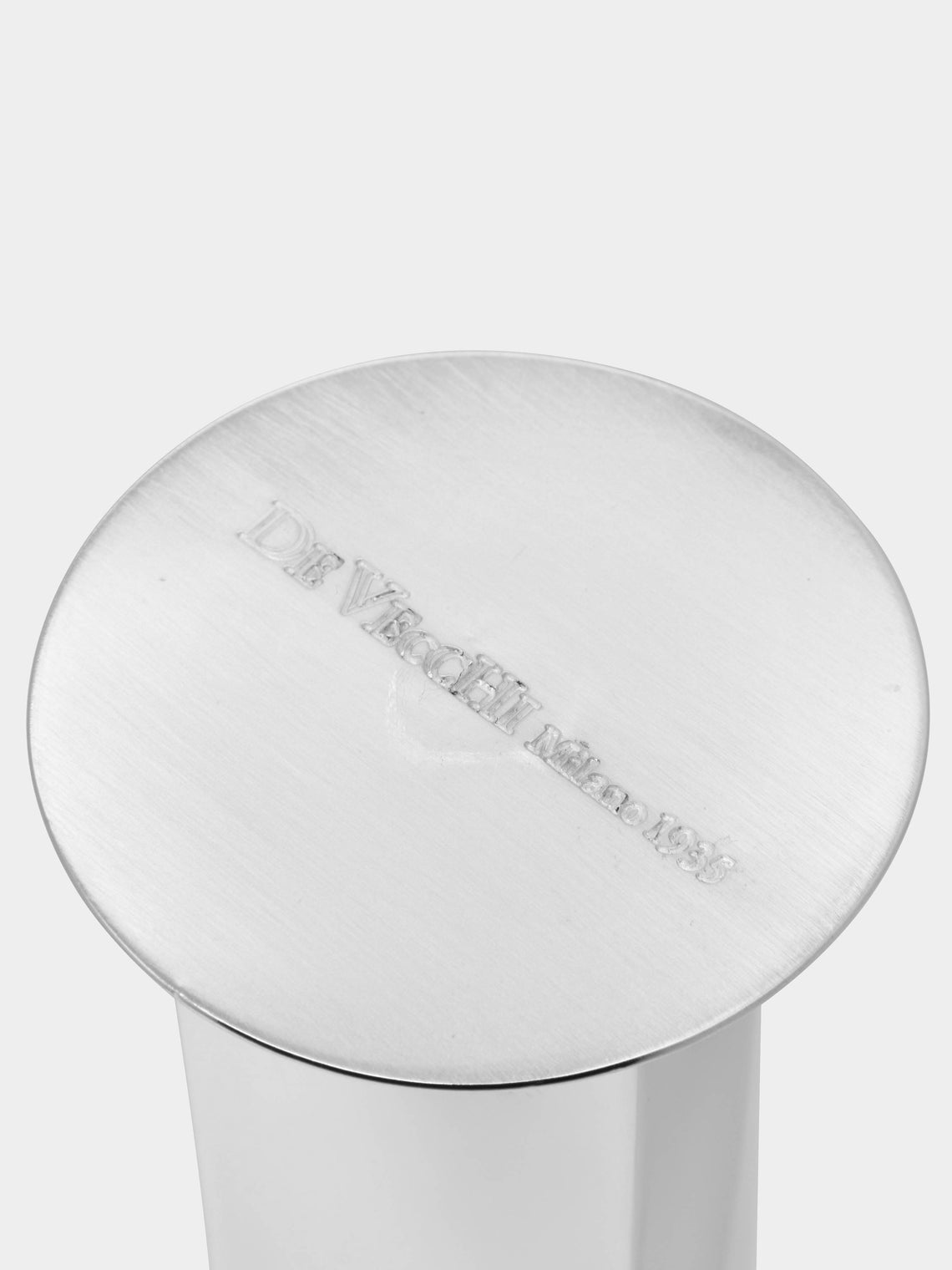 De Vecchi - 273 Silver-Plated Large Candlestick -  - ABASK