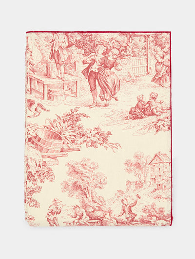 Borgo delle Tovaglie - Toile de Jours Linen Large Rectangular Tablecloth -  - ABASK - 