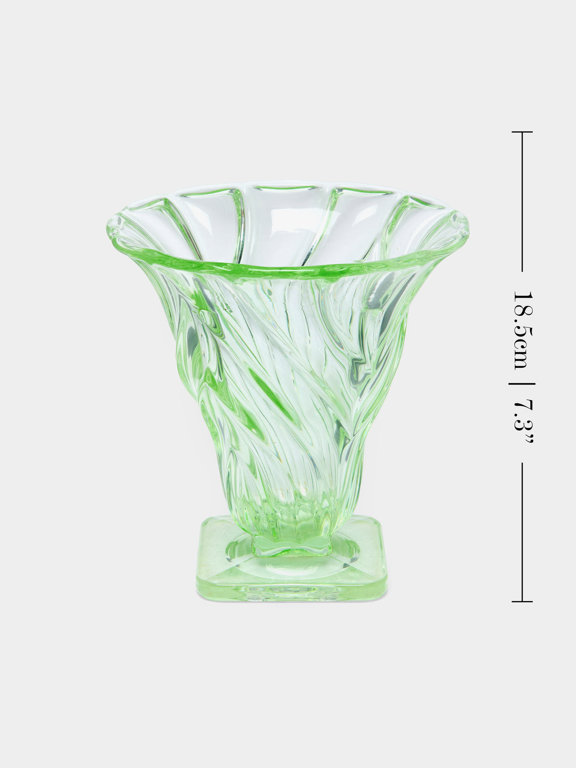Antique and Vintage - 1930s Daum Crystal Vase -  - ABASK