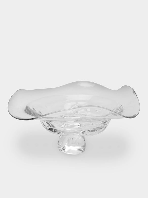 Szklo - Hand-Blown Glass Fruit Bowl -  - ABASK - 