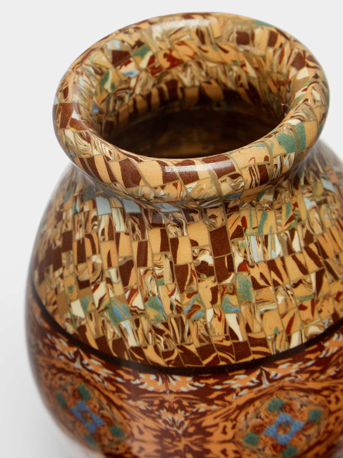 Antique and Vintage - 1950s Jean Gerbino Vallauris Ceramic Vase -  - ABASK