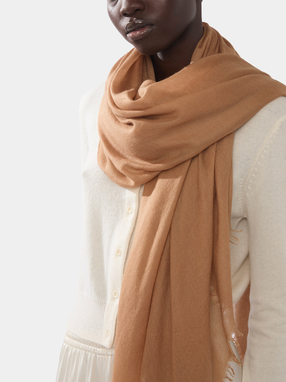 Women's Extra-Fine Cashmere Scarf (58in/1.47m)