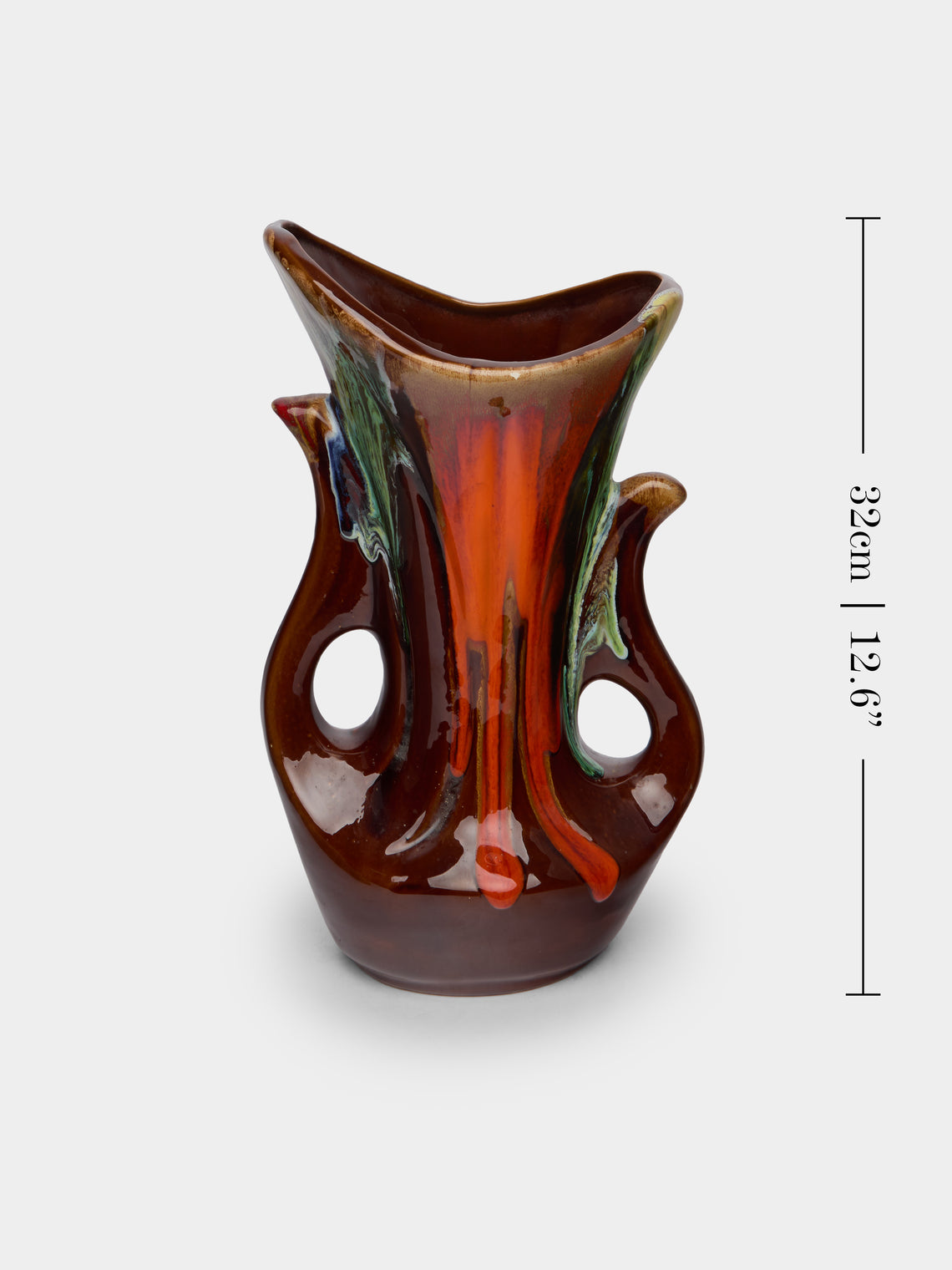 Antique and Vintage - 1950s Vallauris Ceramic Vase -  - ABASK