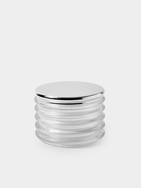 Antique and Vintage - 1960s Firenze Silver-Plated Biscuit Jar - Silver - ABASK - 