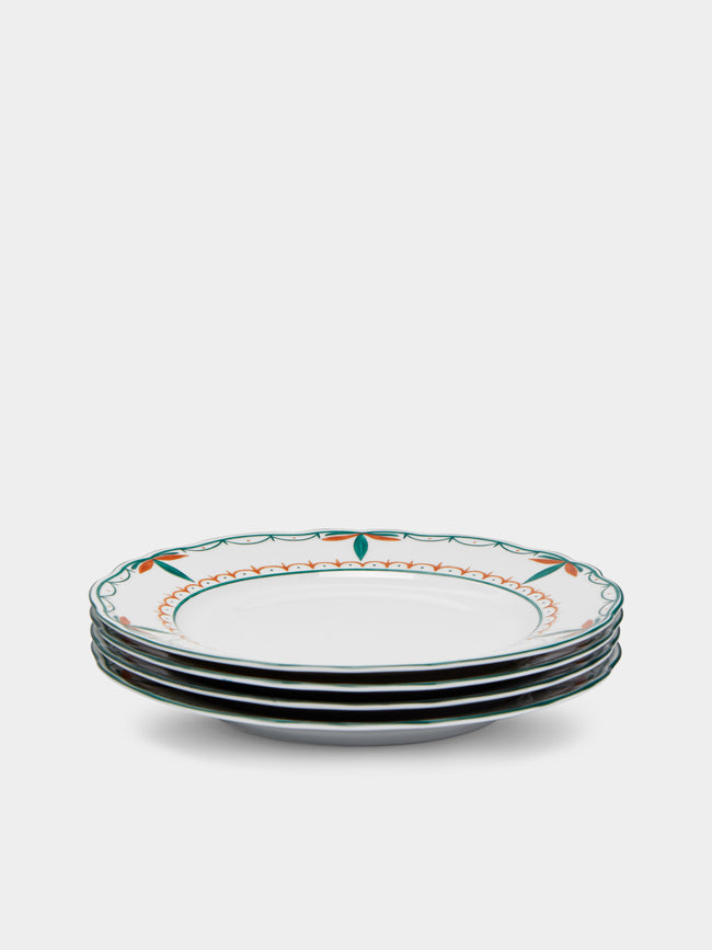 Molecot - Jardin Porcelain Dessert Plates (Set of 4) -  - ABASK