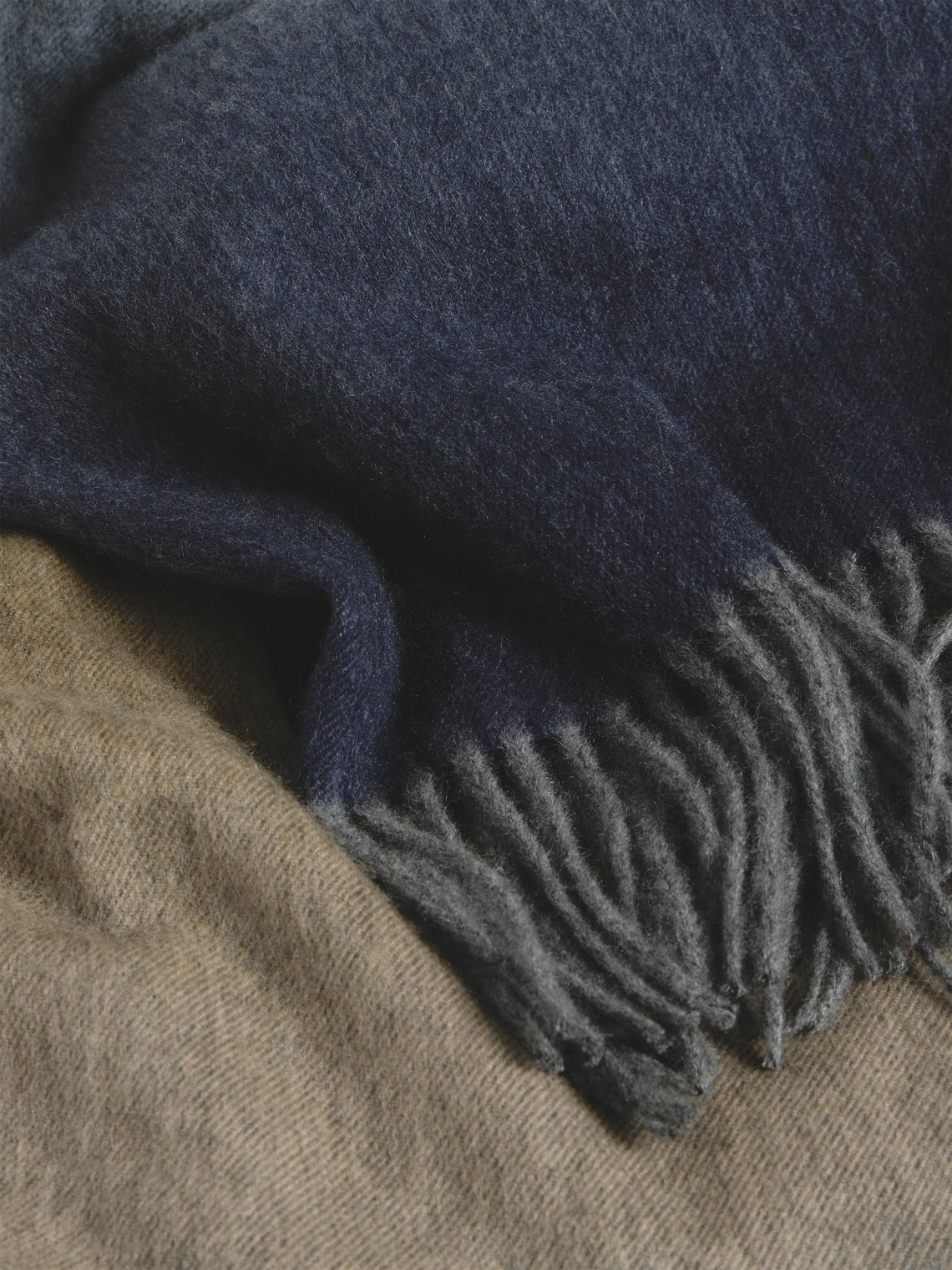 Begg x Co - Nuance Ombré Cashmere Throw (72in/1.8m) - Multiple - ABASK