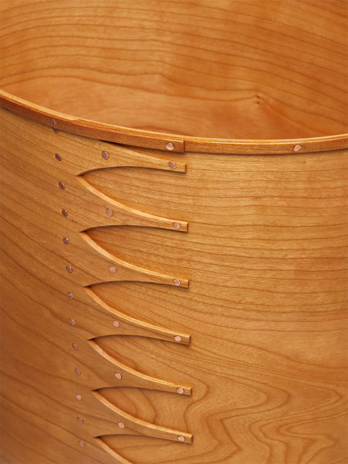 Ifuji - Hand-Carved Maple Wood Wastepaper Bin -  - ABASK