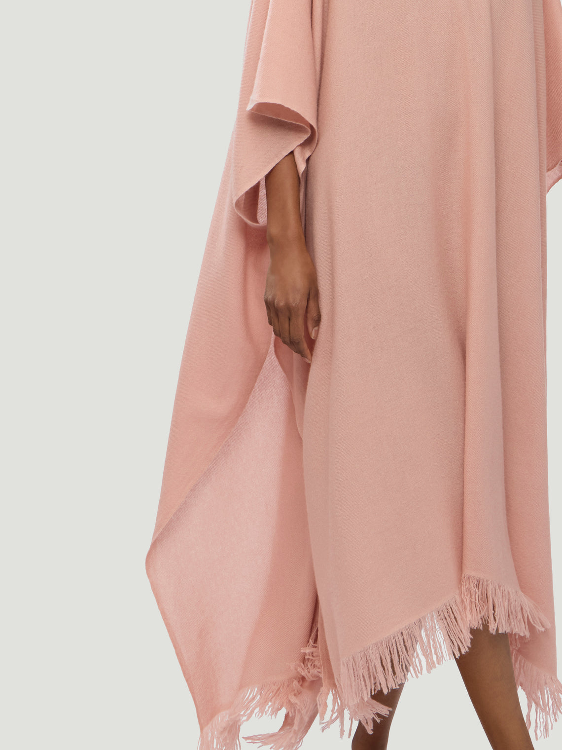 Ryan Roche - Cashmere Kaftan | One Size - Pink - ABASK