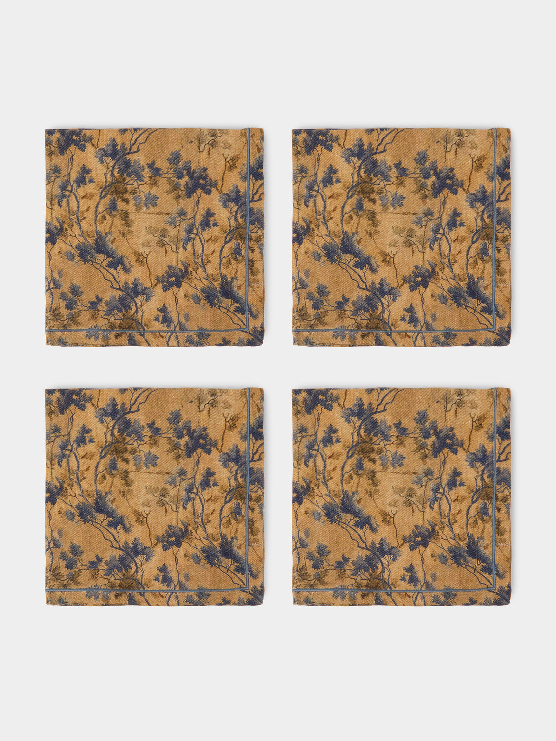 The House of Lyria - Alcedo Linen Napkins (Set of 4) -  - ABASK