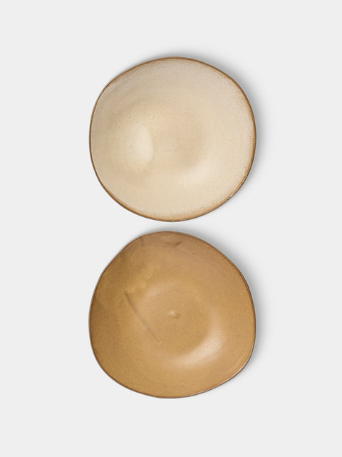 Hana Karim Studio - Hand-Built Stoneware Salad Bowls (Set of 2) - Multiple - ABASK - 