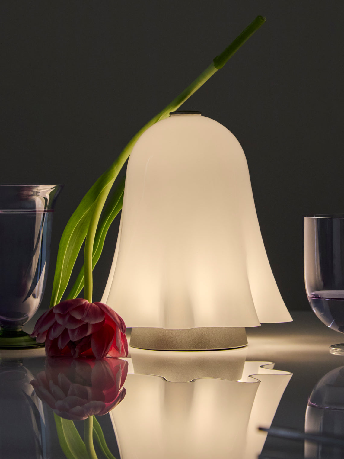 Venini - Fantasmino Hand-Blown Murano Glass Portable Lamp -  - ABASK