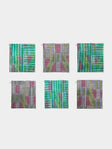 Gregory Parkinson - Electric Lime Napkins (Set of 6) -  - ABASK - 