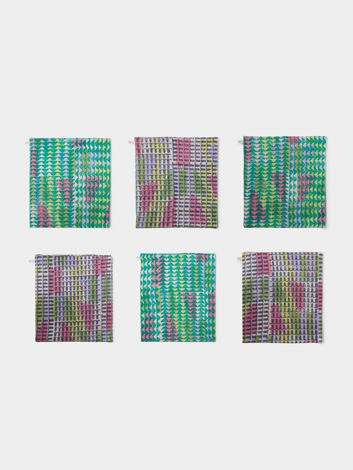 Gregory Parkinson - Electric Lime Napkins (Set of 6) -  - ABASK - 
