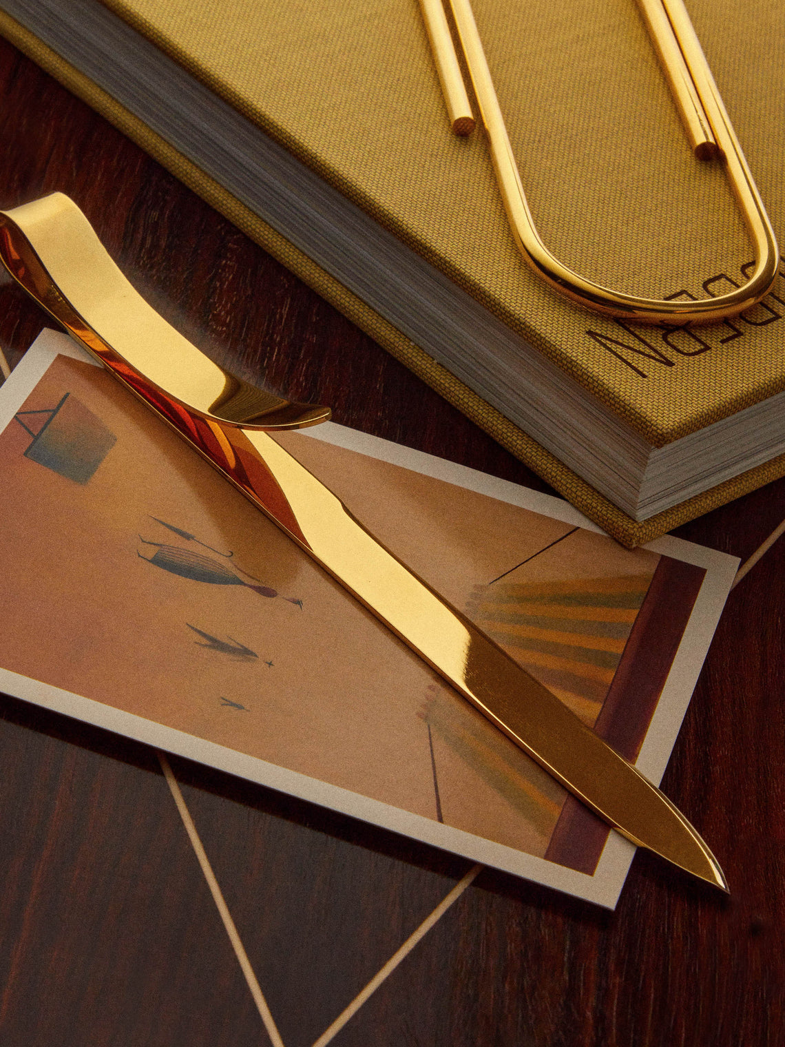Carl Auböck - Paperclip Brass Letter Opener -  - ABASK