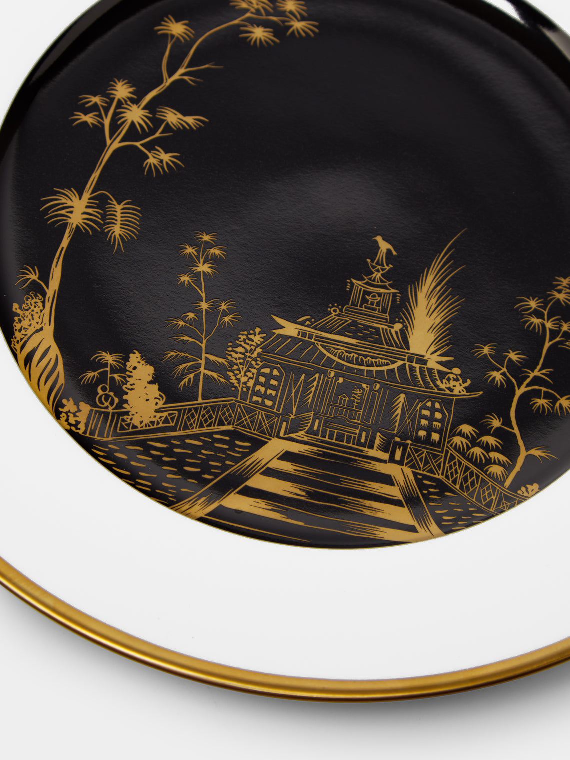 Pinto Paris - Vieux Kyoto Porcelain Dessert Plate -  - ABASK