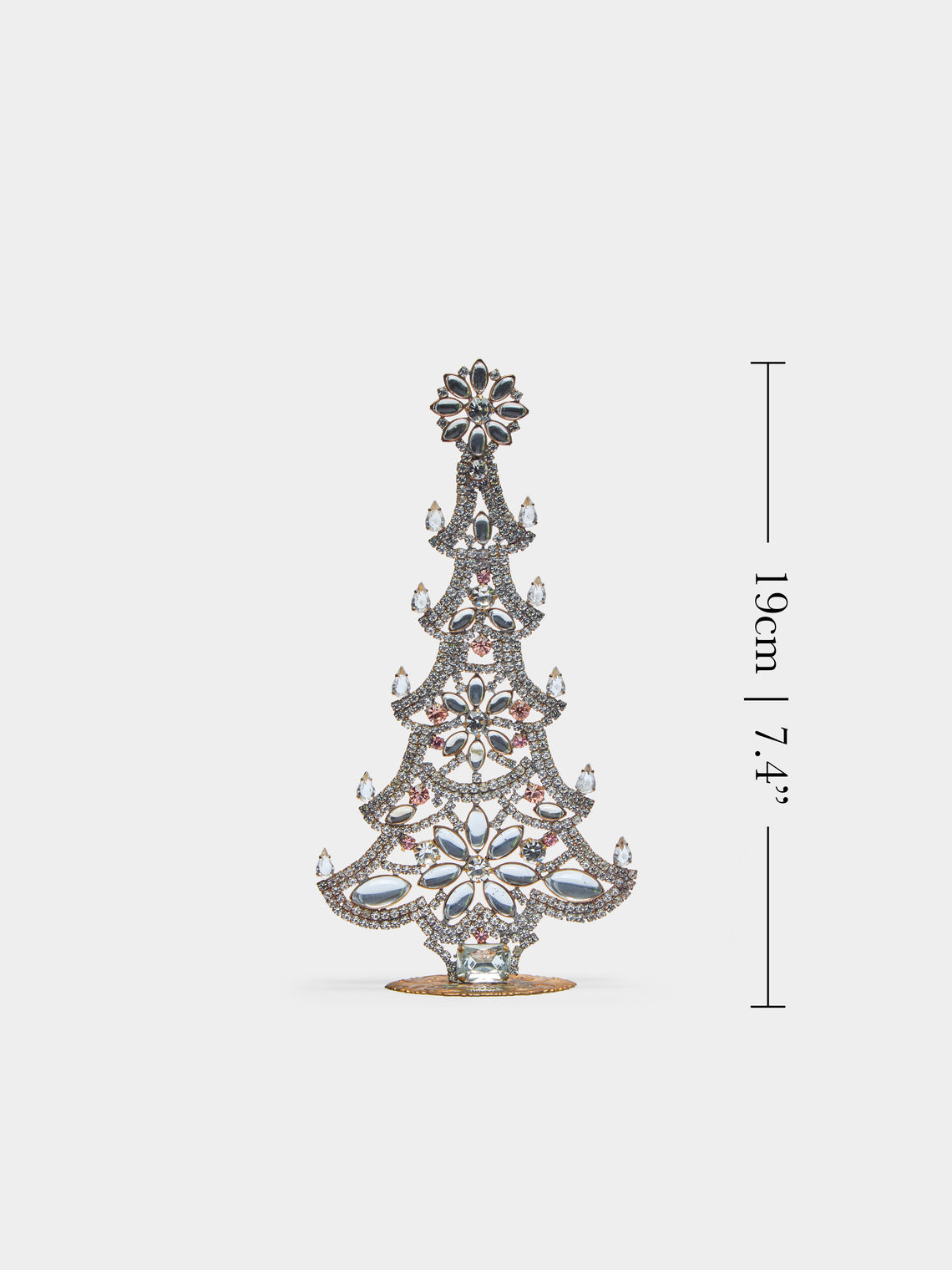 Antique and Vintage - 1930s Czech Jewelled Small Christmas Tree -  - ABASK
