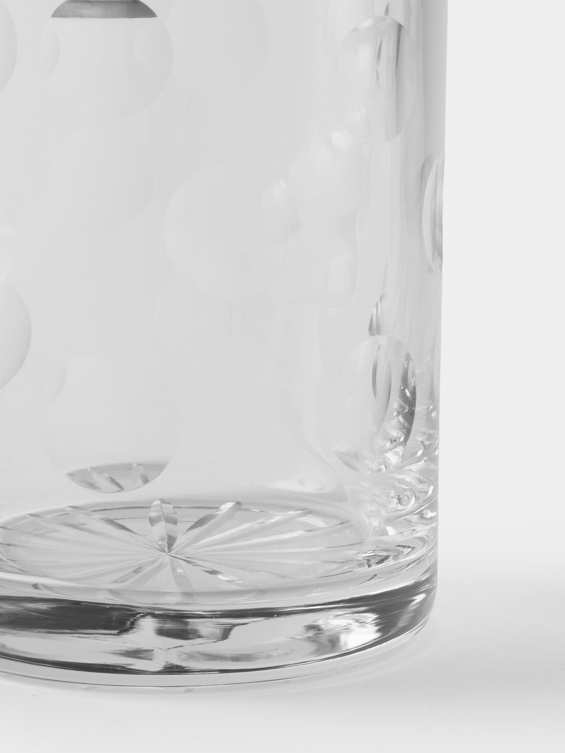 Antique and Vintage - 1935 Art Deco Crystal Ice Bucket - Clear - ABASK