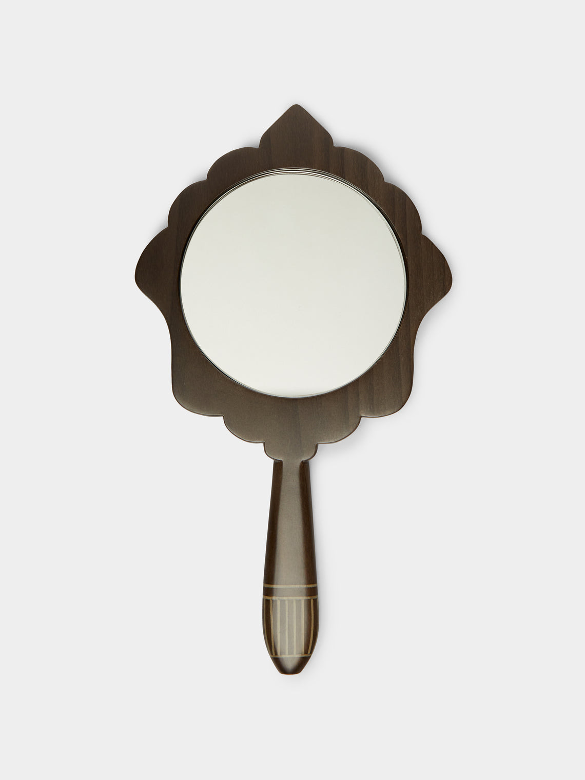 Silvia Furmanovich - Tree Marquetry Wood Hand Mirror -  - ABASK