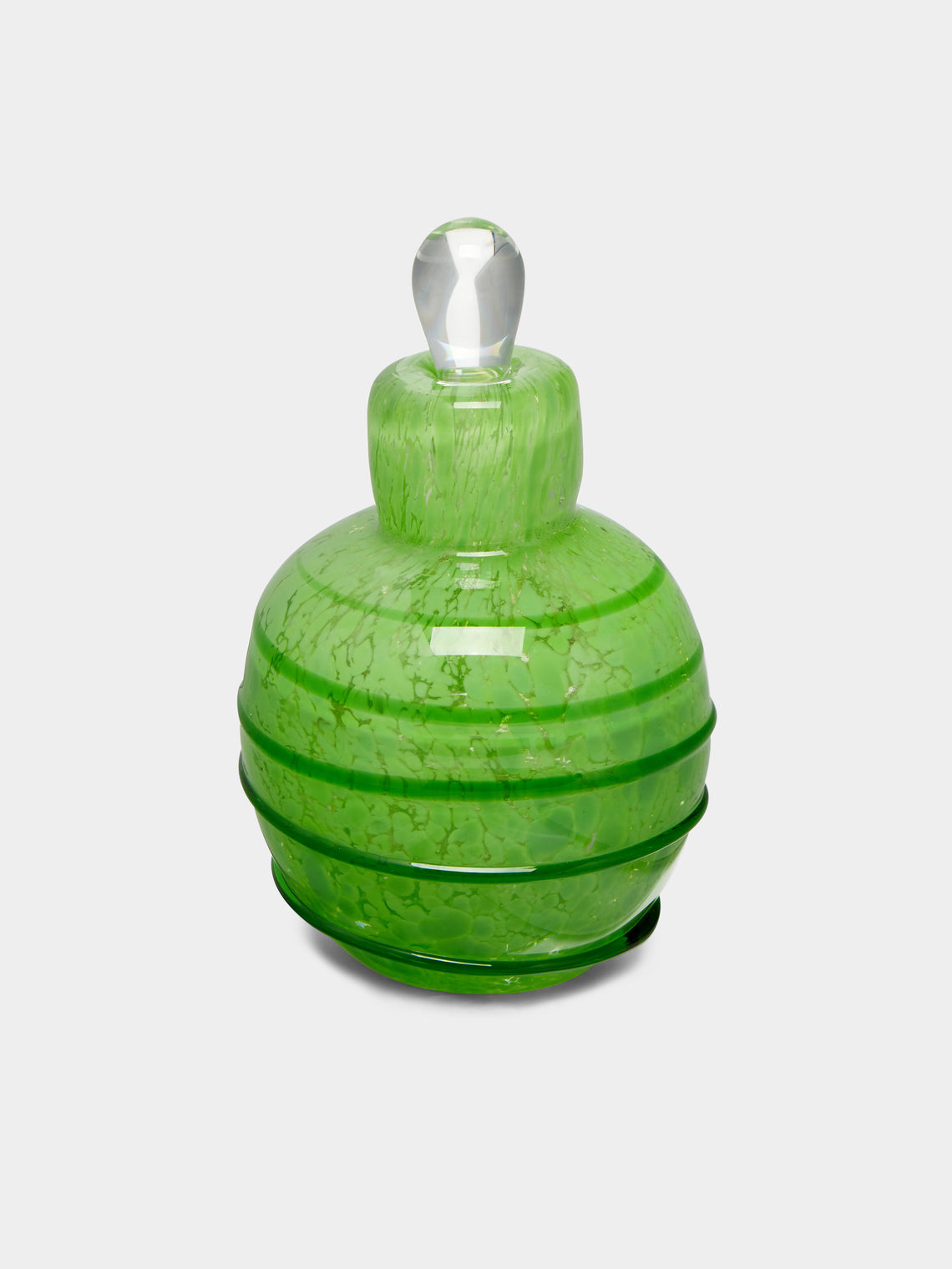 Antique and Vintage - Late 20th Century Latticino Murano Millefiori Perfume Bottle -  - ABASK - 