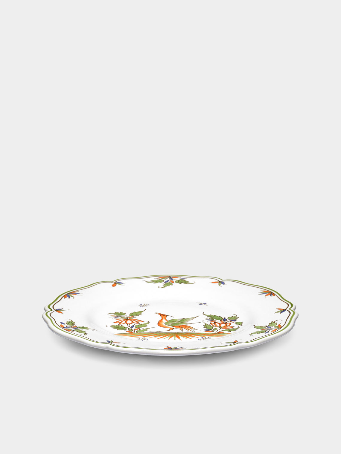 Bourg Joly Malicorne - Moustiers Hand-Painted Ceramic Side Plate -  - ABASK