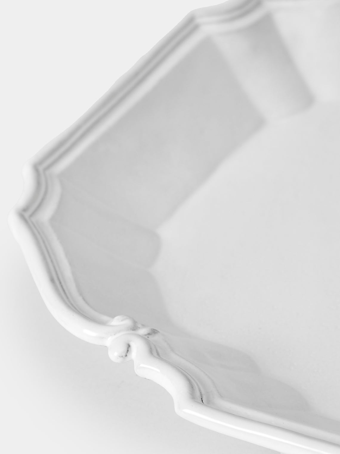 Astier de Villatte - Hand-Glazed Ceramic Large Platter - White - ABASK