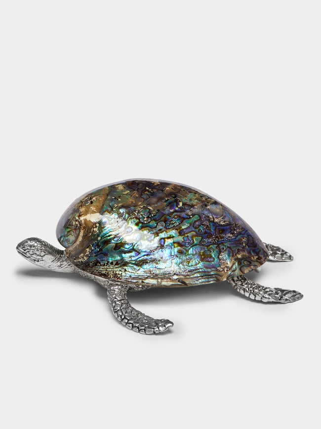 Objet Luxe - Georgina Silver-Plated and Shell Paperweight -  - ABASK - 