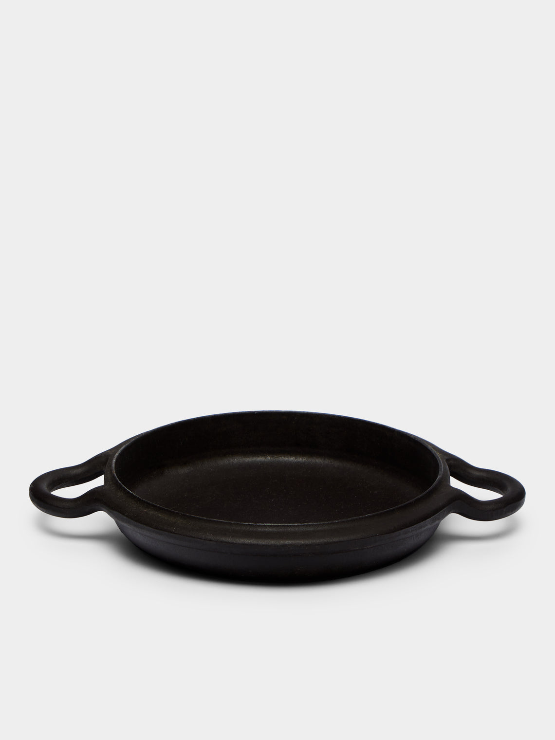 Antique and Vintage - Mid-Century Carl Auböck for Ostovics Culinar Cast Iron Small Shallow Pan -  - ABASK - 
