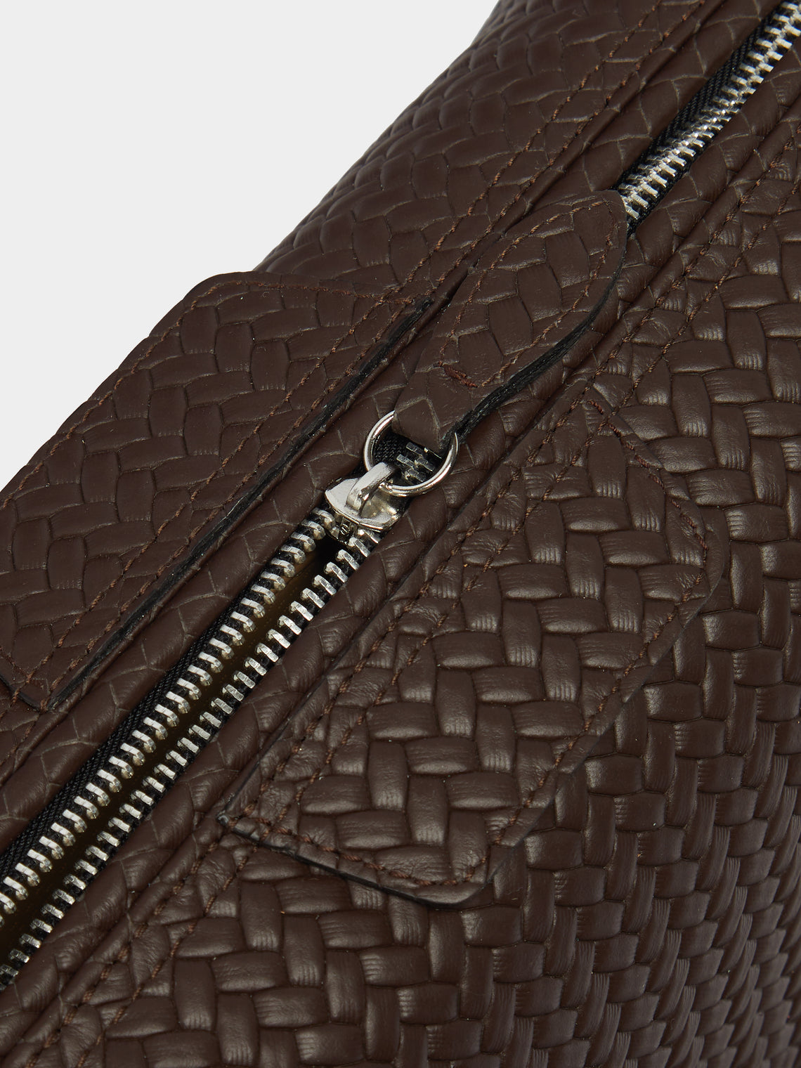 F. Hammann - Leather Large Wash Bag -  - ABASK