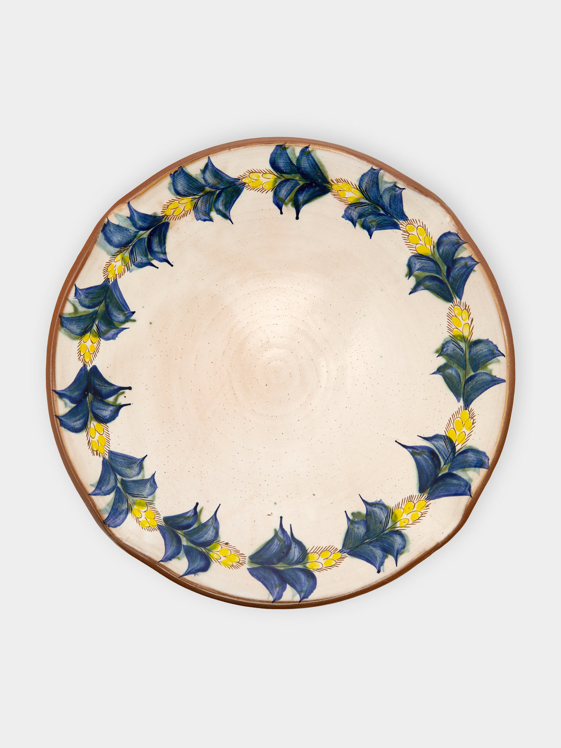Anut Cairo - Manial Hand-Painted Ceramic Deep Serving Bowl -  - ABASK