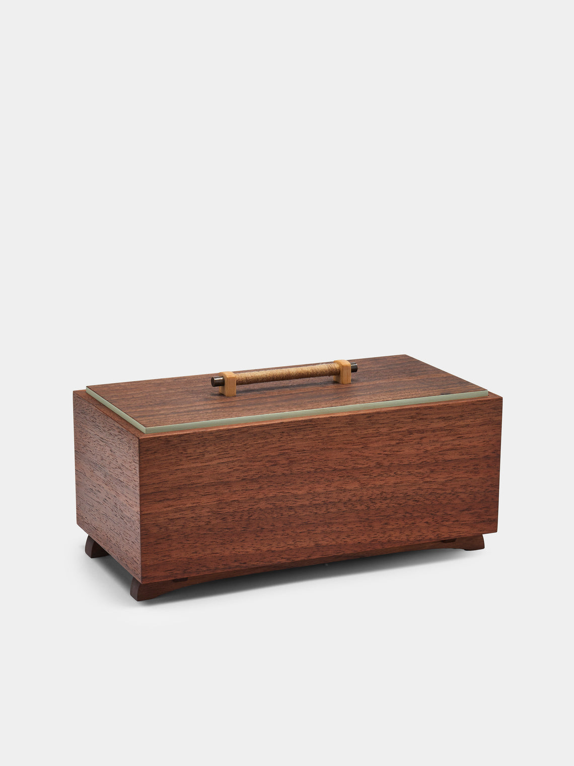 Matthew Kenney - Wood Tea Box - Brown - ABASK
