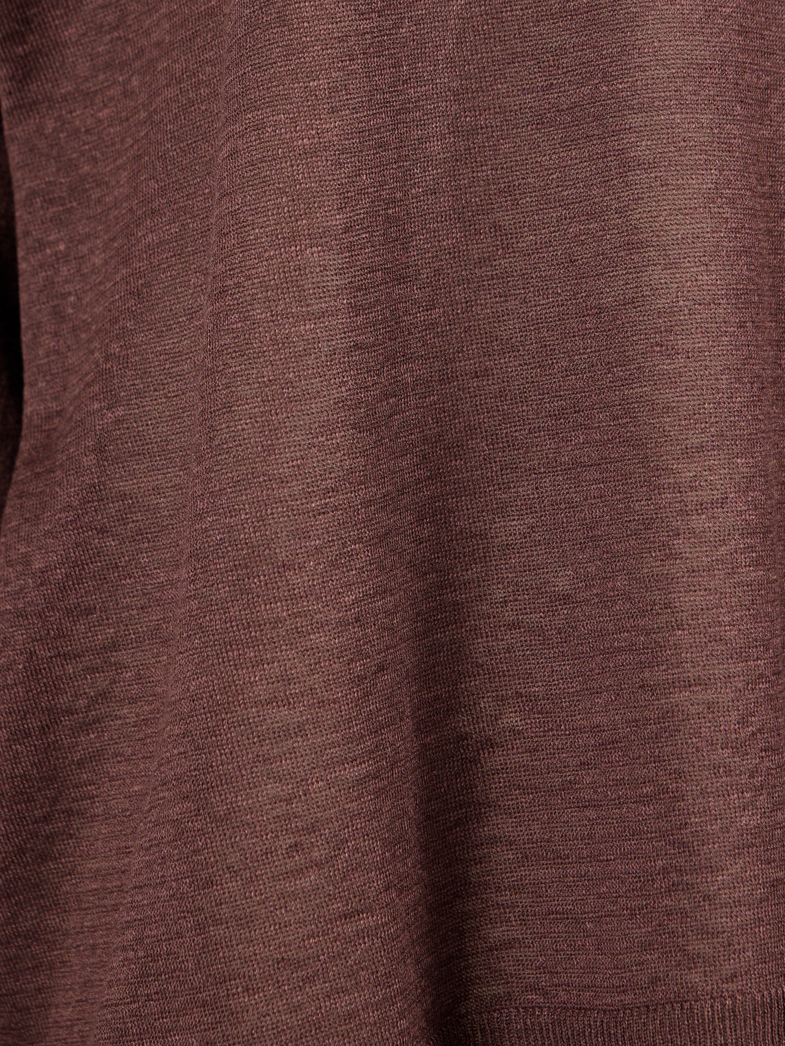 Dusan - Chunky Linen Boat-Neck Sweater | One Size - Brown - ABASK