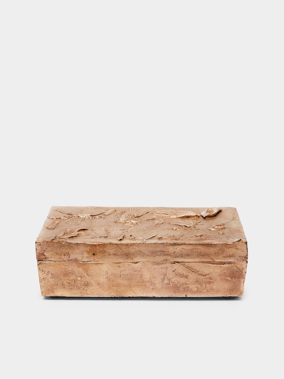 Osanna Visconti - Foglie Hand-Cast Bronze Decorative Box -  - ABASK - 