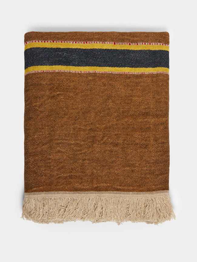 Libeco - Camp Stripe Belgian Linen Towel -  - ABASK - 
