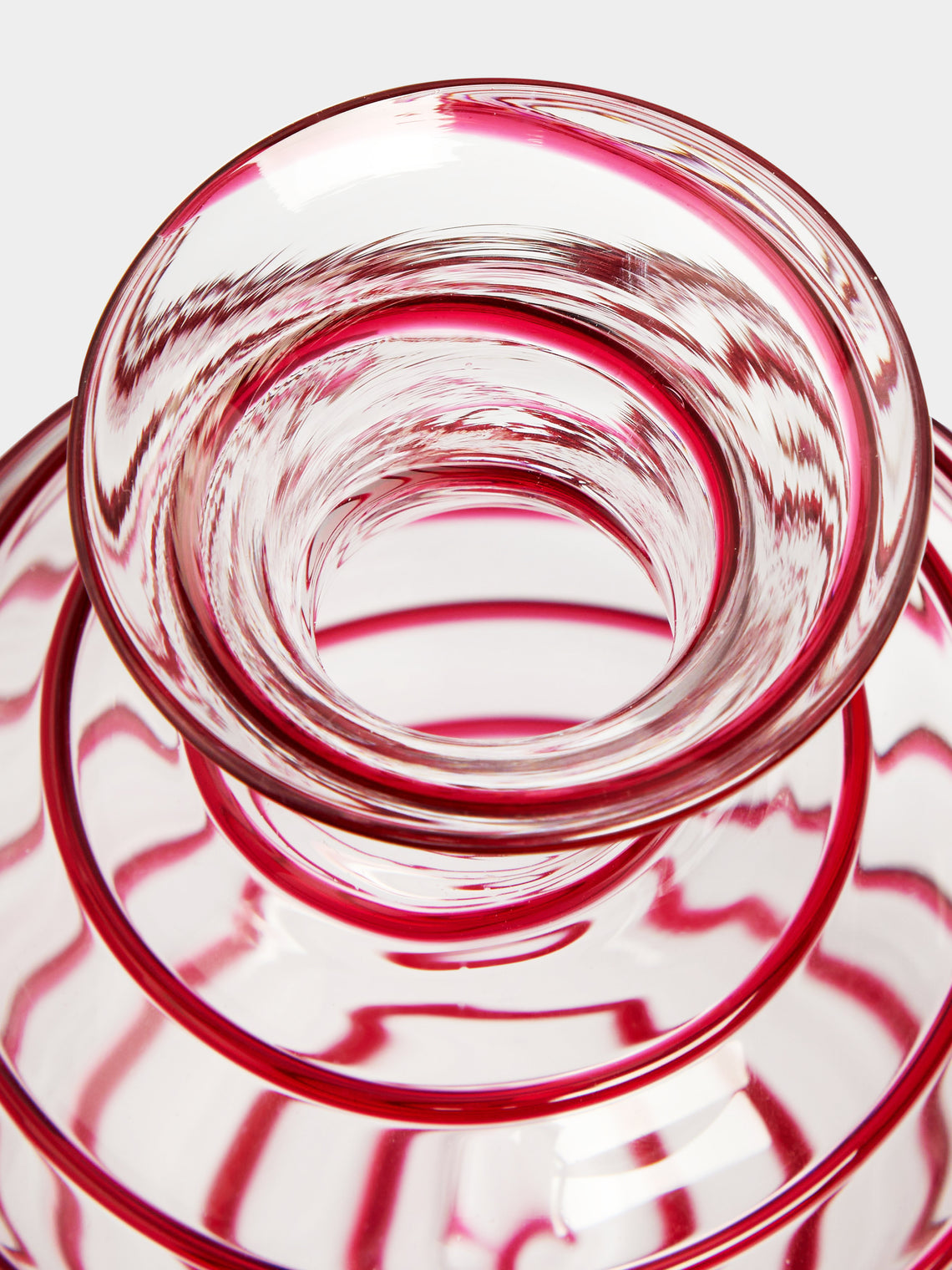Yali Glass - A Filo Hand-Blown Murano Glass Carafe -  - ABASK