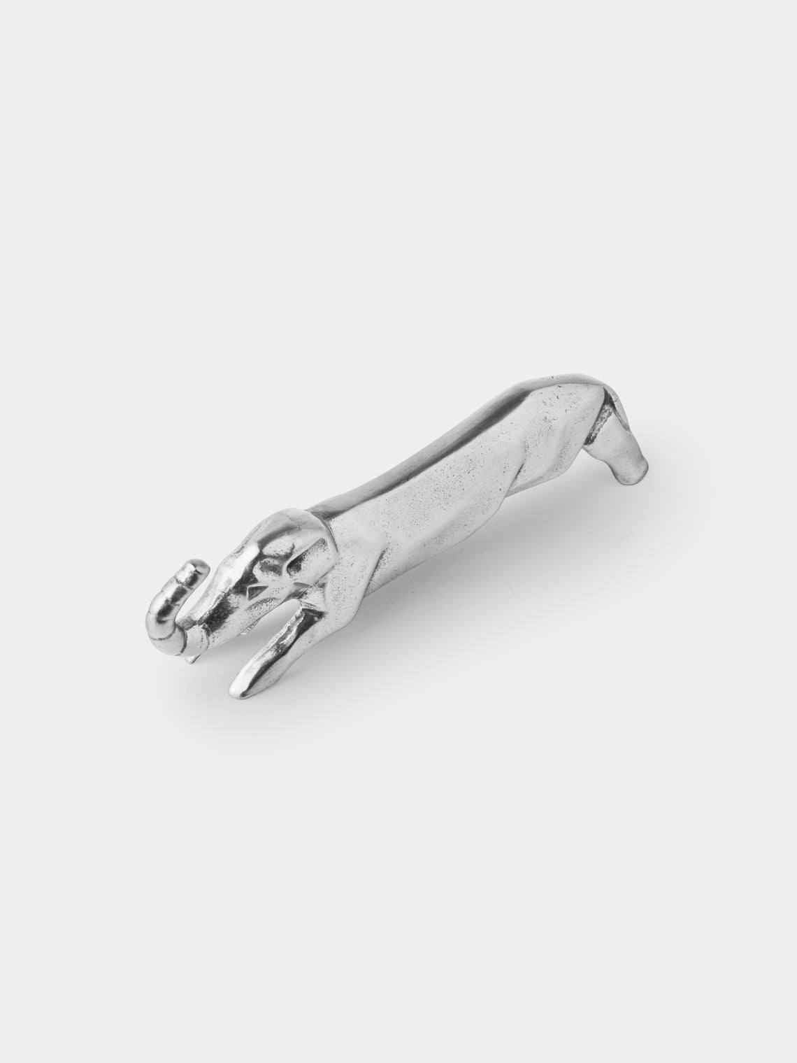 Cosi Tabellini - Animal Pewter Knife Rests (Set of 6) - Silver - ABASK
