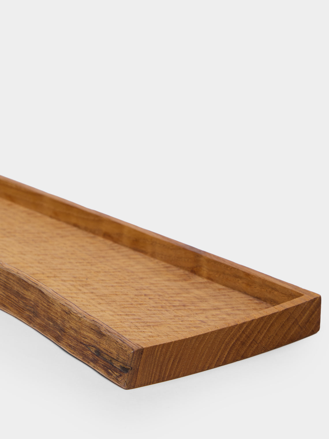 Thursday Furniture - Hand-Carved Chestnut Platter - Natural - ABASK