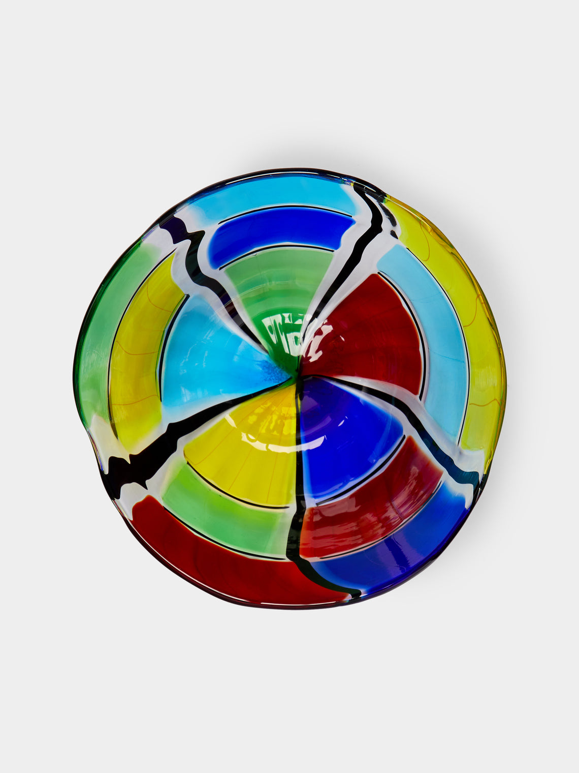 F&M Ballarin - Carnevale Hand-Blown Murano Glass Small Bowls (Set of 2) -  - ABASK