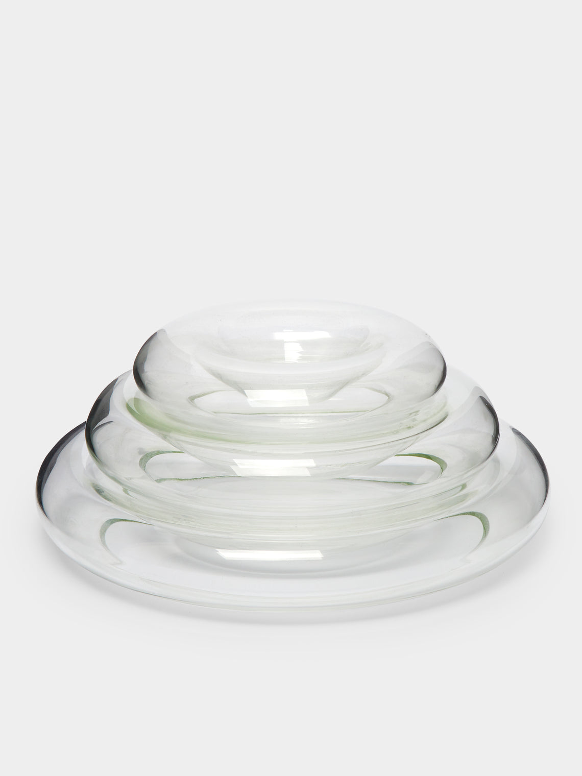 Antique and Vintage - 1970s Vistosi 'Pomeri' Murano Glass Centrepieces (Set of 3) -  - ABASK - 