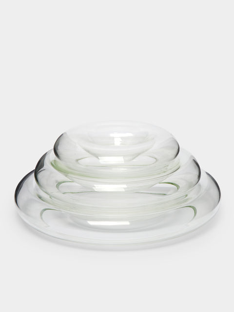 Antique and Vintage - 1970s Vistosi 'Pomeri' Murano Glass Centrepieces (Set of 3) -  - ABASK - 