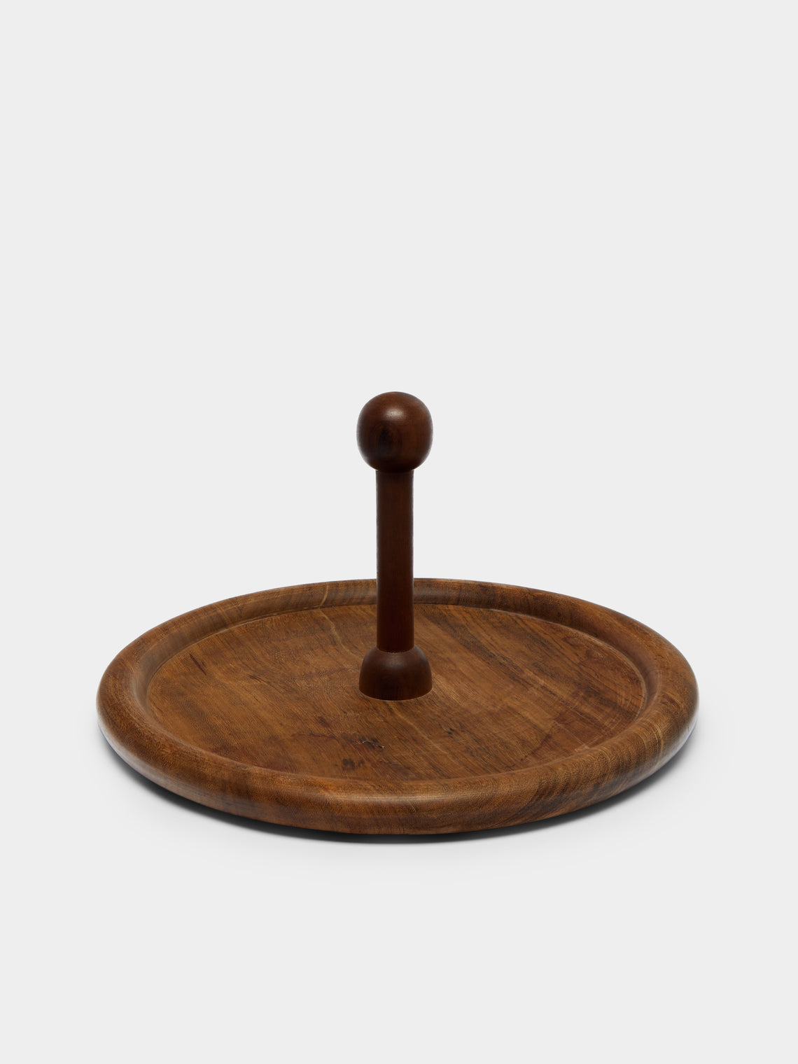 Antique and Vintage - Mid-Century Carl Auböck for Ostovics Culinar Wood Cheese Plate -  - ABASK - 