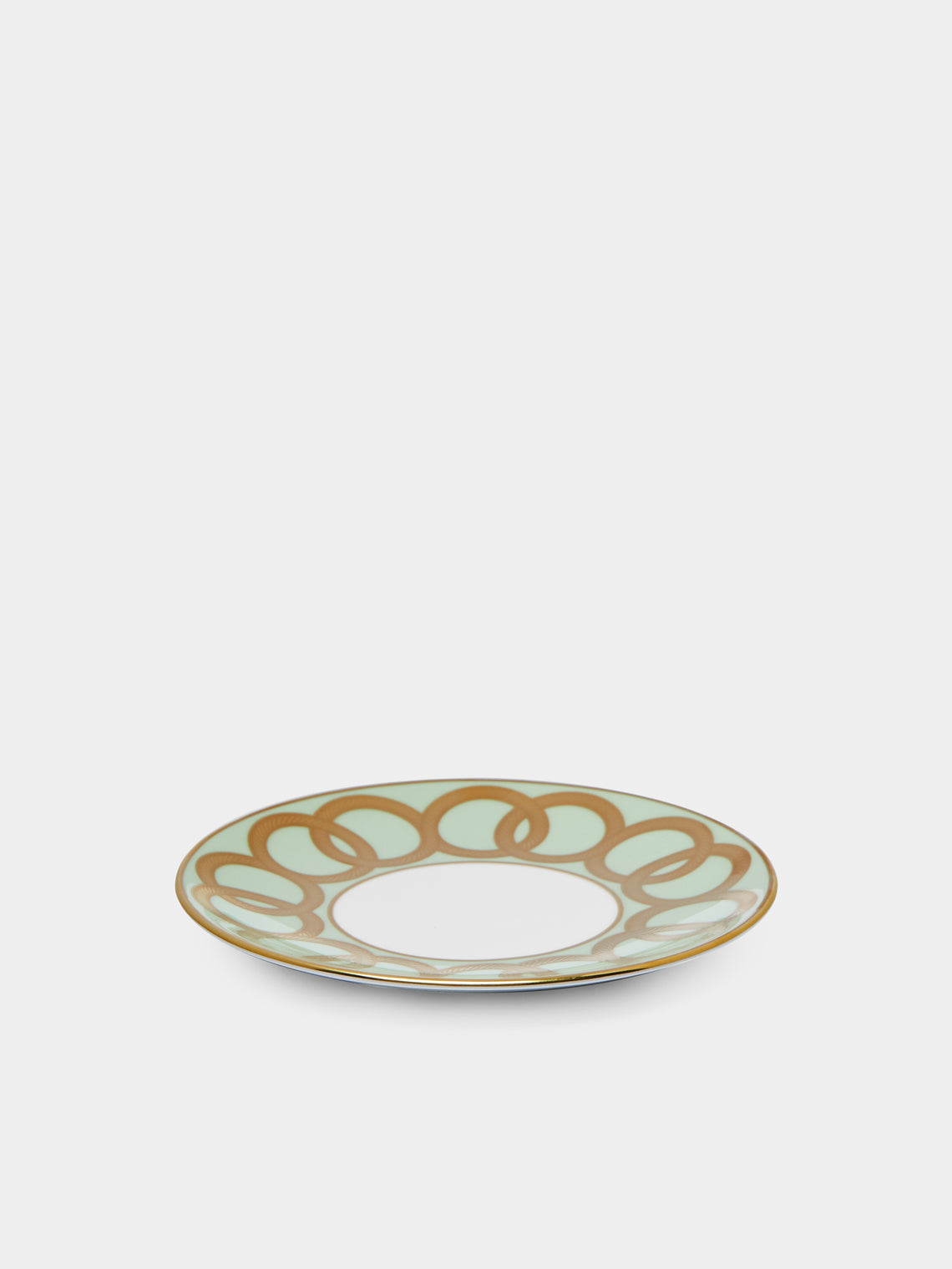 Royal Crown Derby - Riviera Dream Hand-Painted Bone China Dessert Plate -  - ABASK