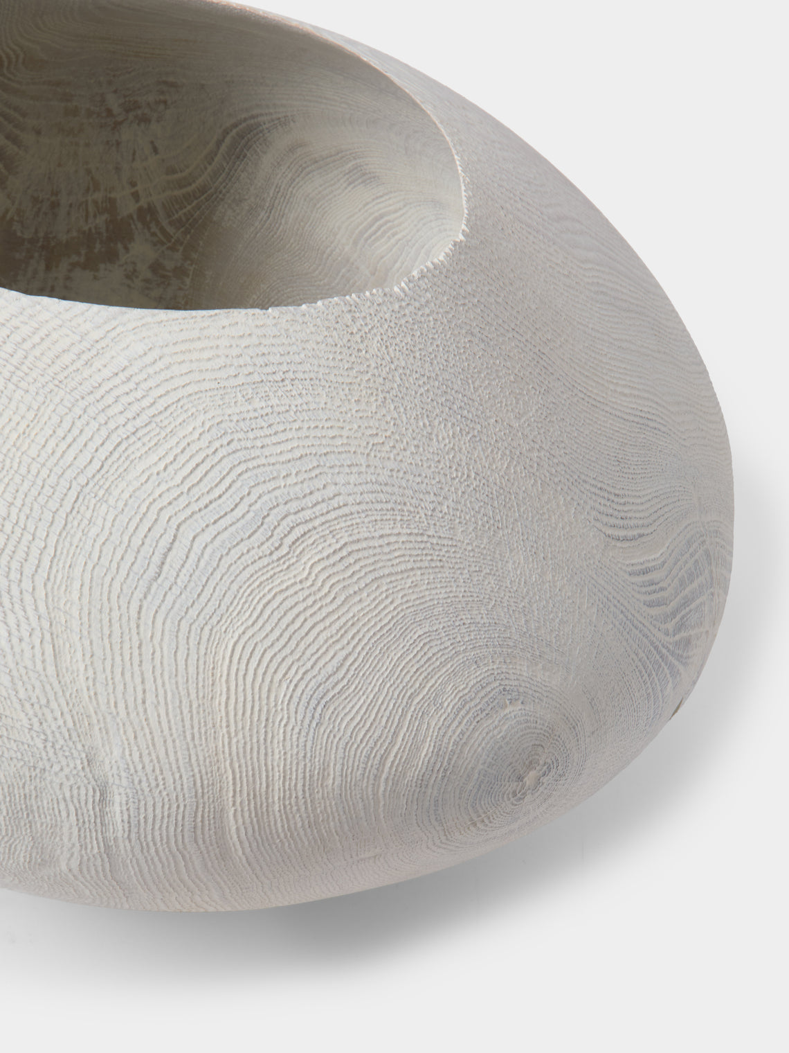 Friedemann Buehler - White-Limed Oak Bowl - White - ABASK