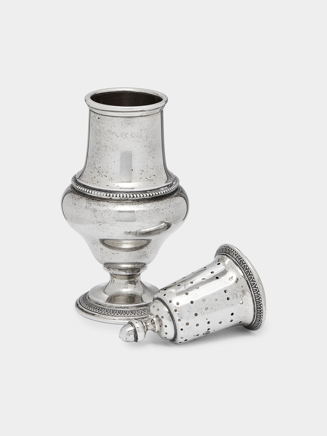 Antique and Vintage - 1900s Silver Sugar Shaker -  - ABASK
